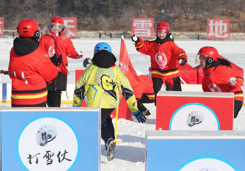 全民參與冰雪運動。