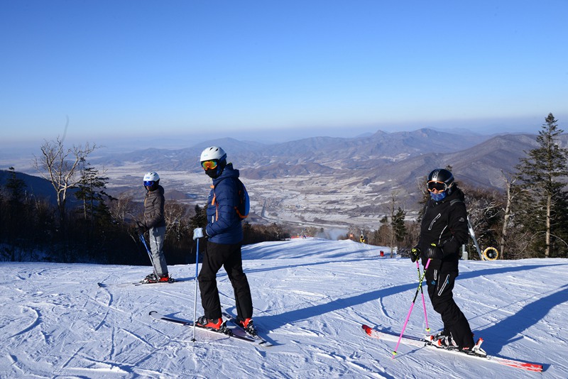 吉林北大湖滑雪度假區(qū)。人民網(wǎng)李洋 攝