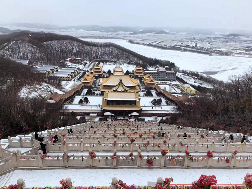 敦化市六鼎山文化旅游區(qū)。人民網(wǎng)記者 王海躍攝