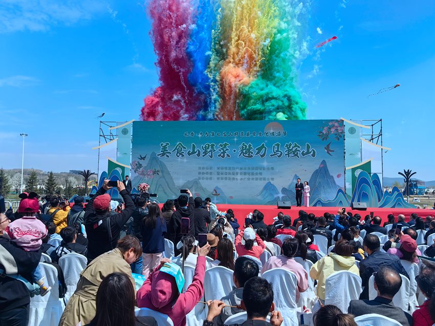 長春·九臺第七屆山野菜美食文化旅游節(jié)現(xiàn)場